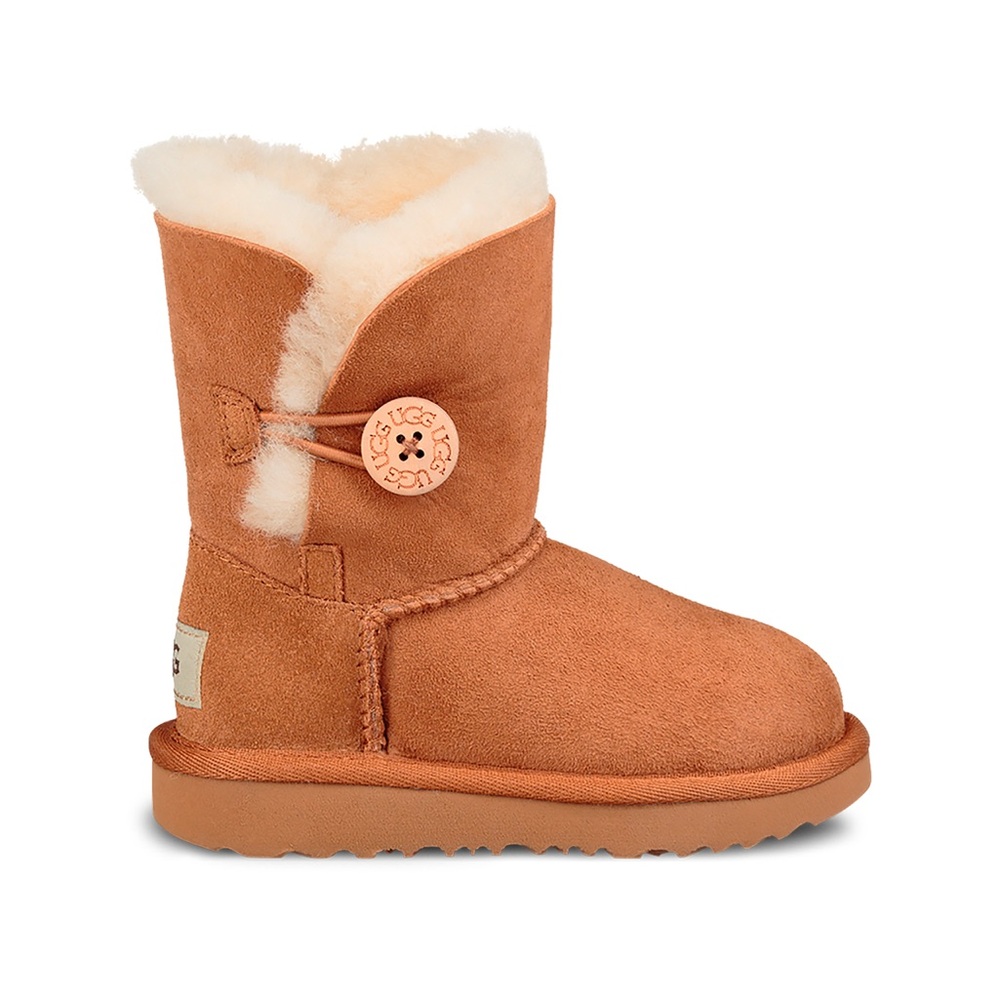 UGG - BAILEY BUTTON II BOOT

Color: CHESTNUT/DARK

Size: 11T